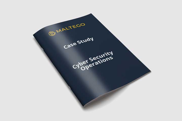 Case Study of Maltego in use for Cyber Security Operations